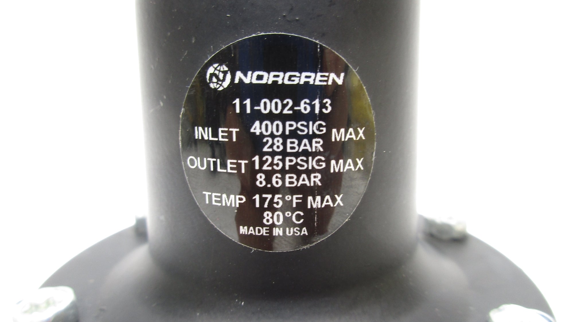 NORGREN 11-002-613 400PSIG NSNP