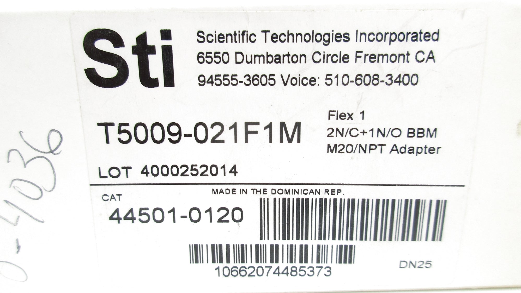 STI T5009-021F1M 44501-0120 NSMP