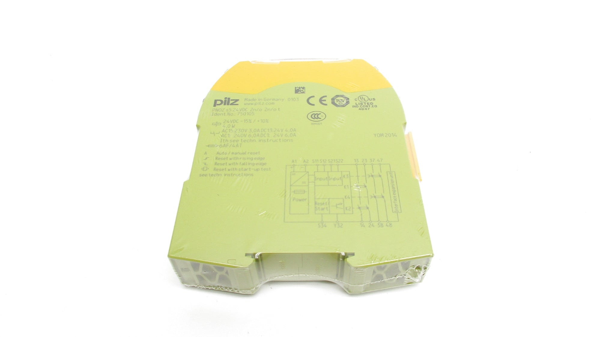 PILZ PN0ZS524VDC2N/O2N/OT 24VDC NSMP