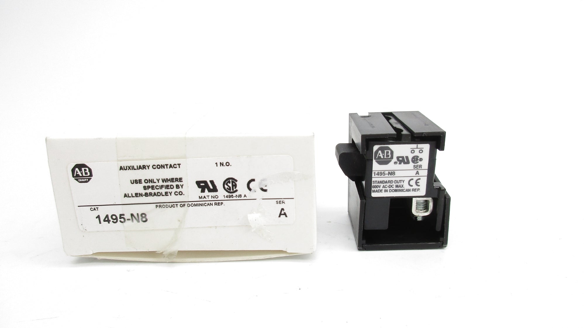 ALLEN BRADLEY 1495-N8 SER. A 600V (WH) NSMP
