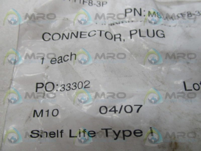 AMPHENOL MS3111F8-3P  NSMP