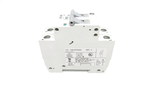 ALLEN BRADLEY 1492-SP2D050 SER. C 5A 277VAC (WH) NSMP