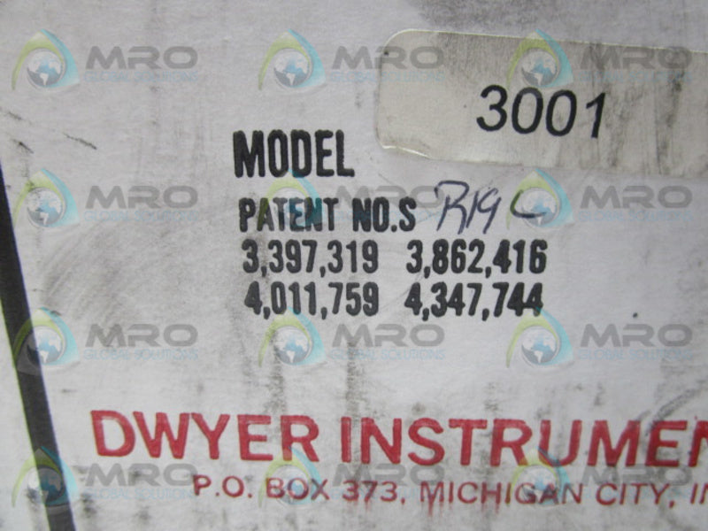 DWYER 3001  NSMP