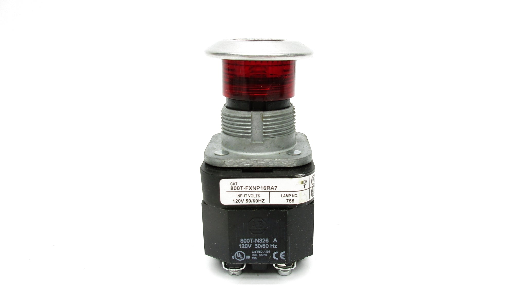 ALLEN BRADLEY 800T-FXNP16RA7 SER. T 120V NSNP
