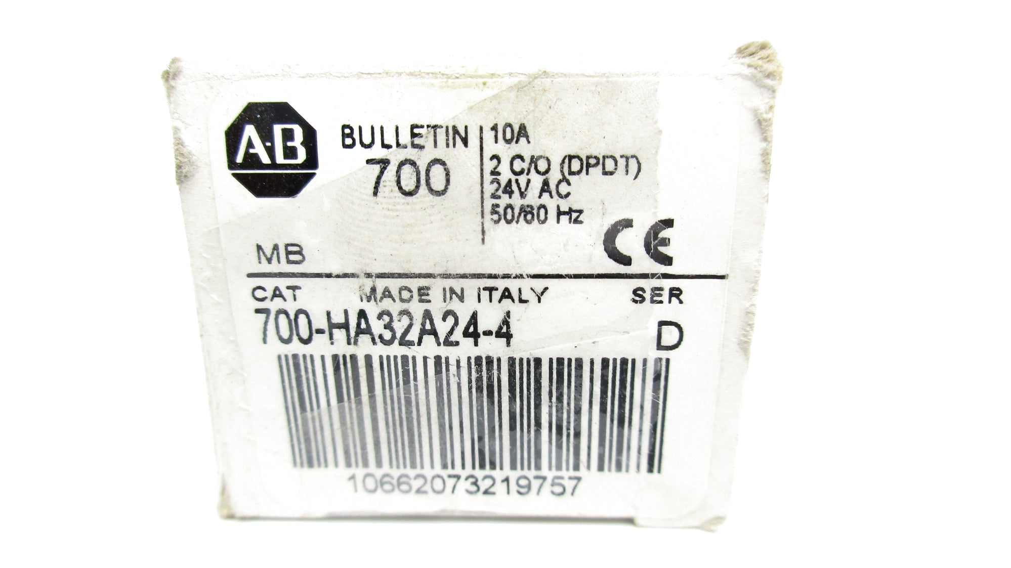 INDUSTRIAL SPARE PART 700-HA32A24-4 SER. D 10A 24VAC (WH) NSMP