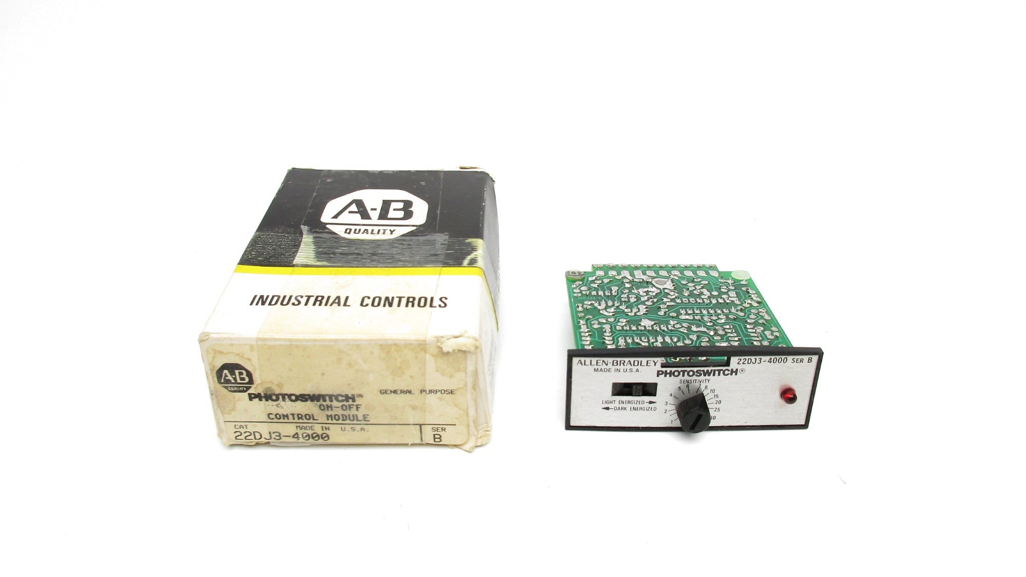 INDUSTRIAL SPARE PART 22DJ3-4000 SER. B (BK/YL) NSMP