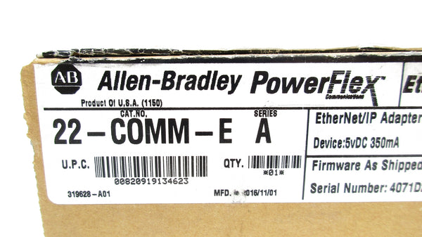 ALLEN BRADLEY 22-COMM-E SER. A F/W 1.009 NSMP