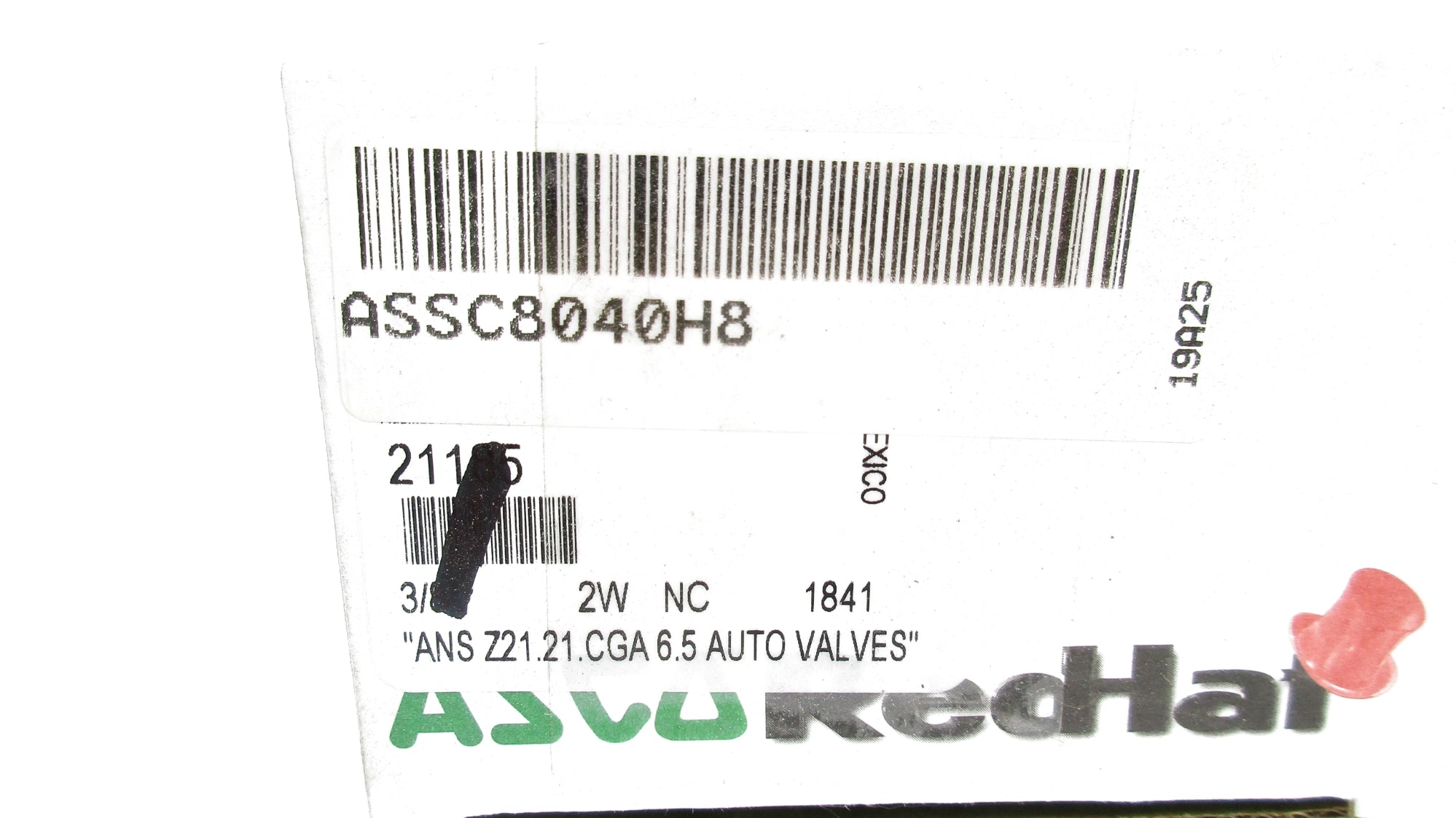 ASCO 8040H008 24V 15PSI 3/8" NSMP