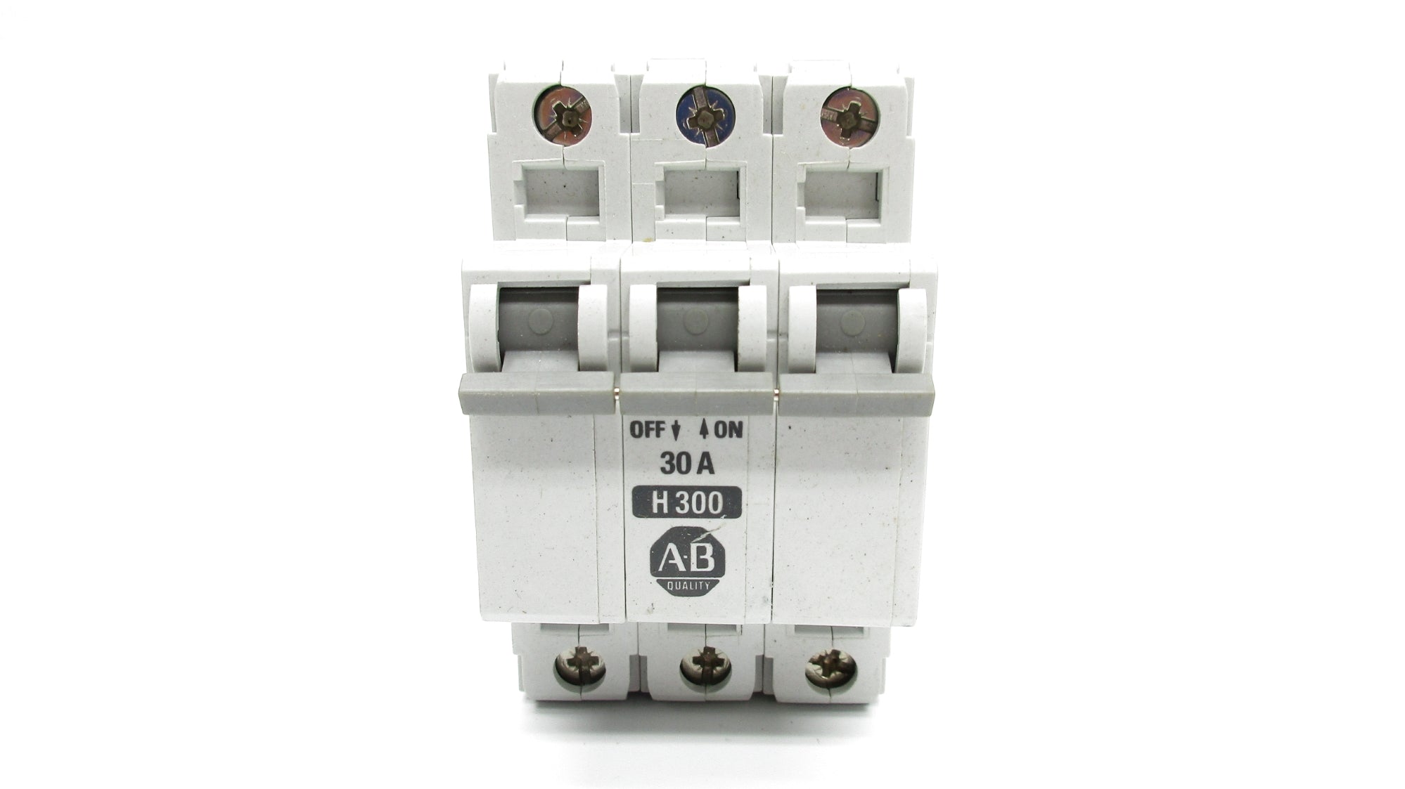 ALLEN BRADLEY 1492-CB3H300 SER. B 30A 480VAC NSNP