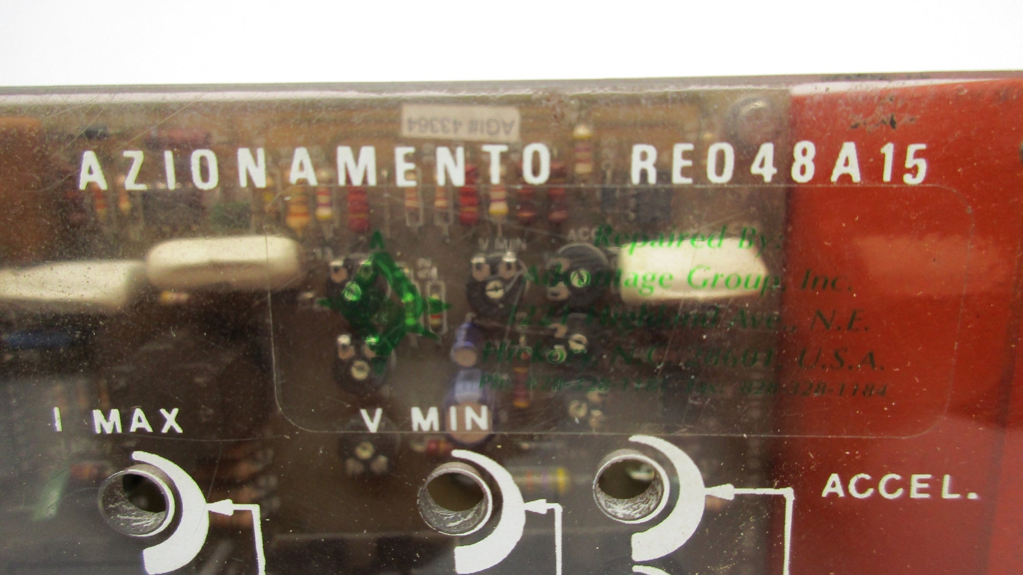 AZIONAMENTO RE048A15 REMAN