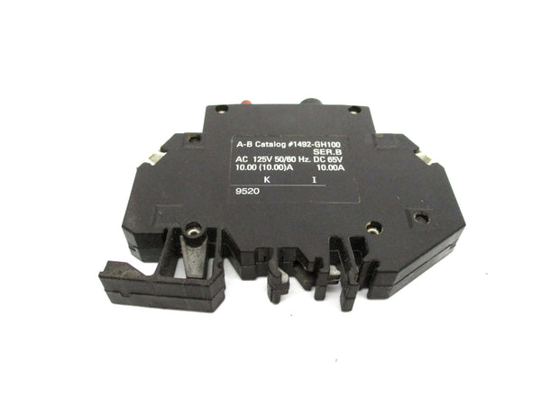 ALLEN BRADLEY 1492-GH100 SER. B 125V 10A NSNP