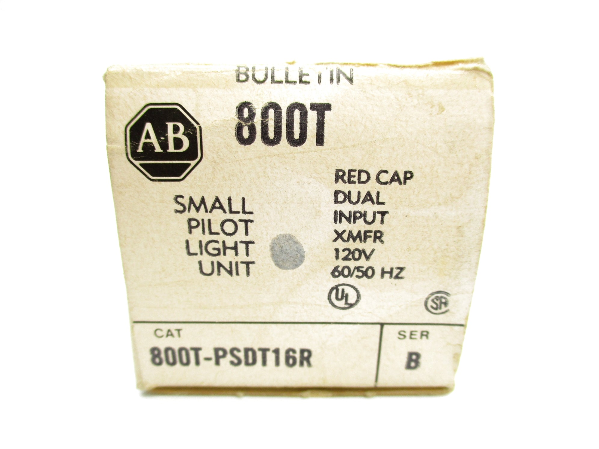 ALLEN BRADLEY 800T-PSDT16R SER. B (BK/YL) NSMP