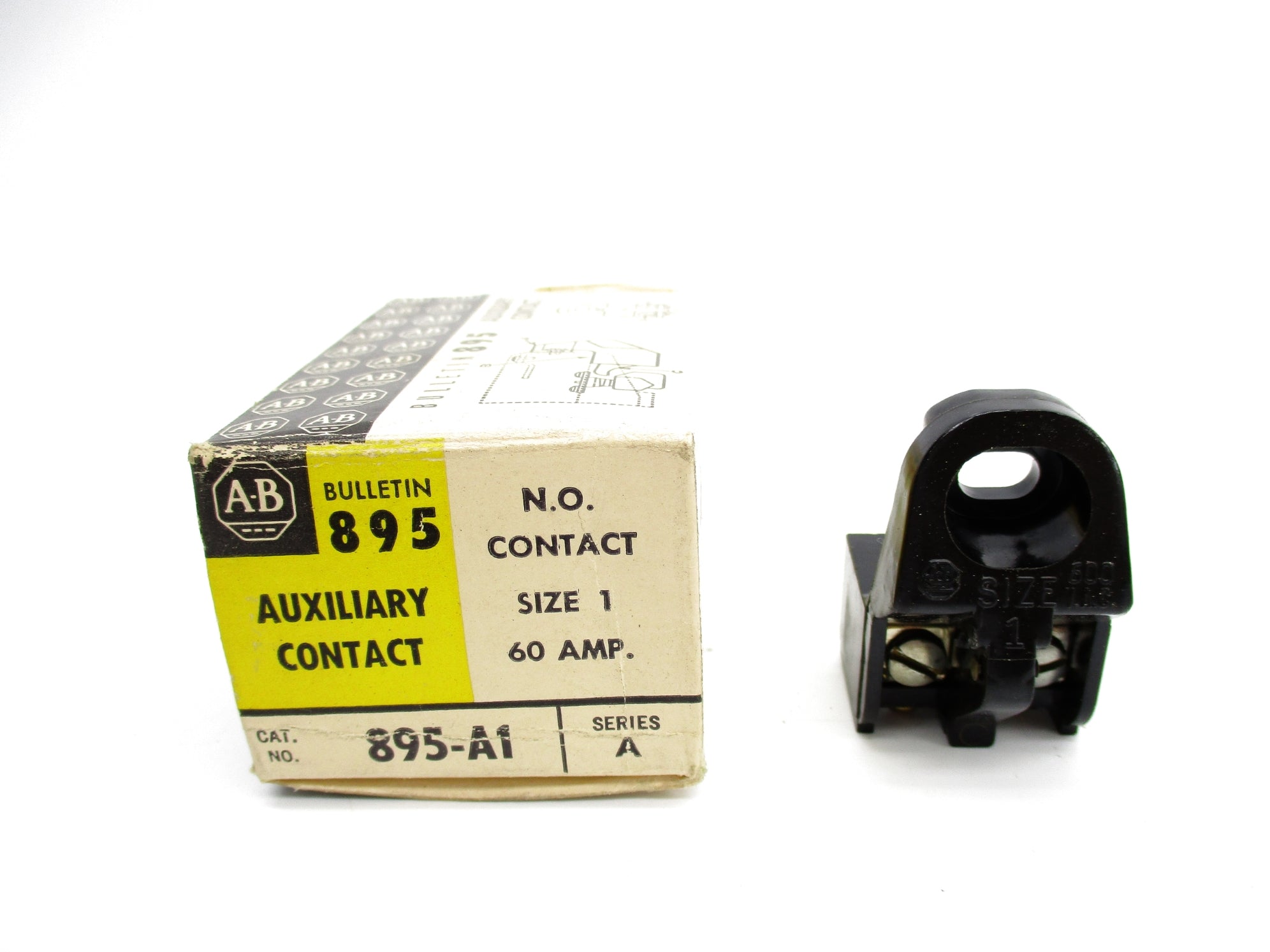 ALLEN BRADLEY 895-A1 SER. A 60A (BK/YL) NSMP