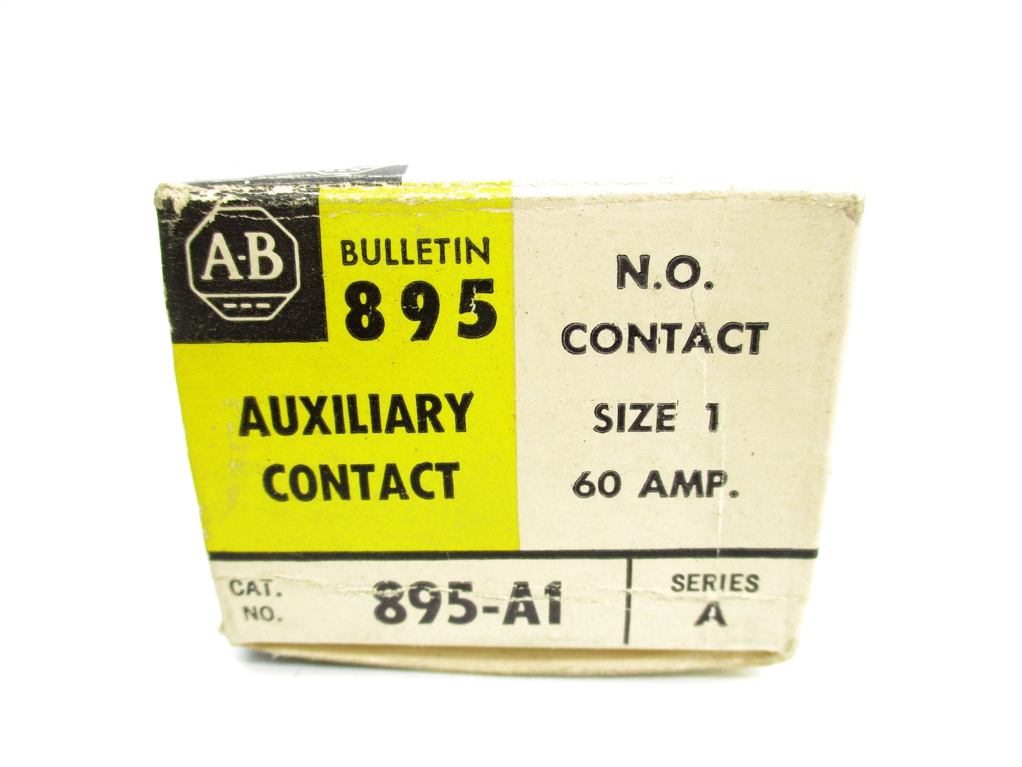 ALLEN BRADLEY 895-A1 SER. A 60A (BK/YL) NSMP