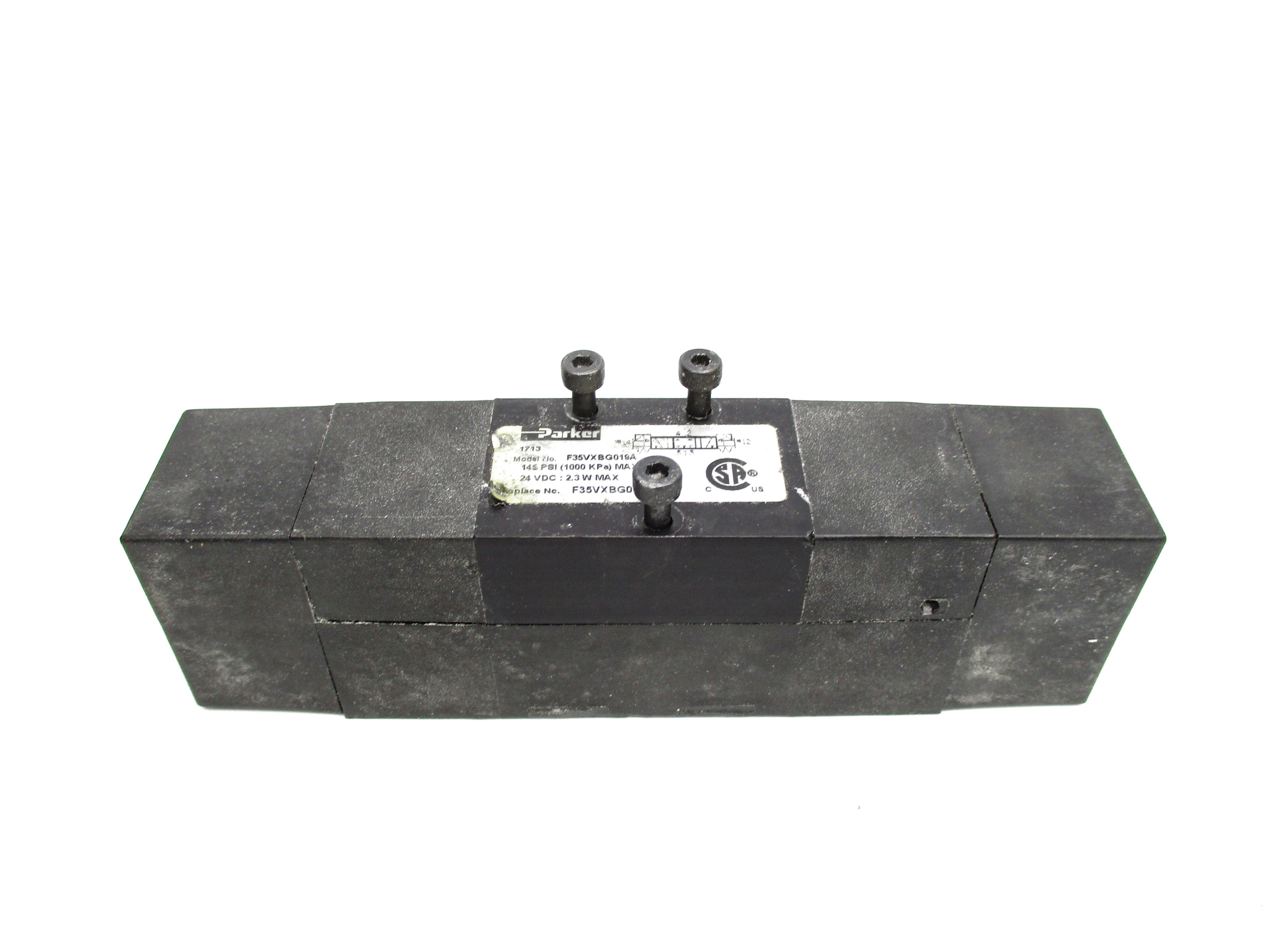 PARKER F35VXBG019A 24VDC 145PSI UNMP
