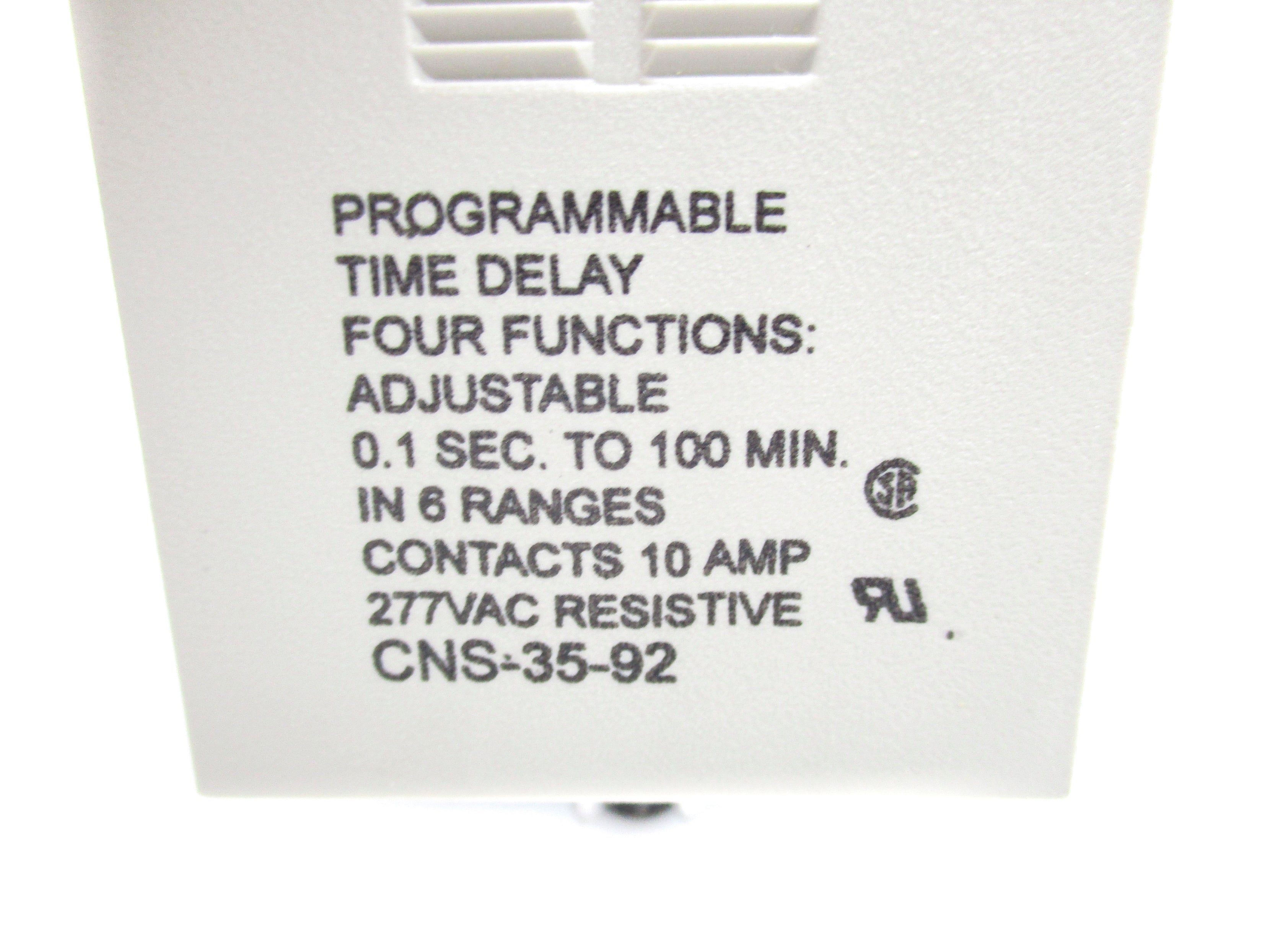 TYCO ELECTRONICS CNS-35-92 277VAC 10A 0.1S-100M NSNP