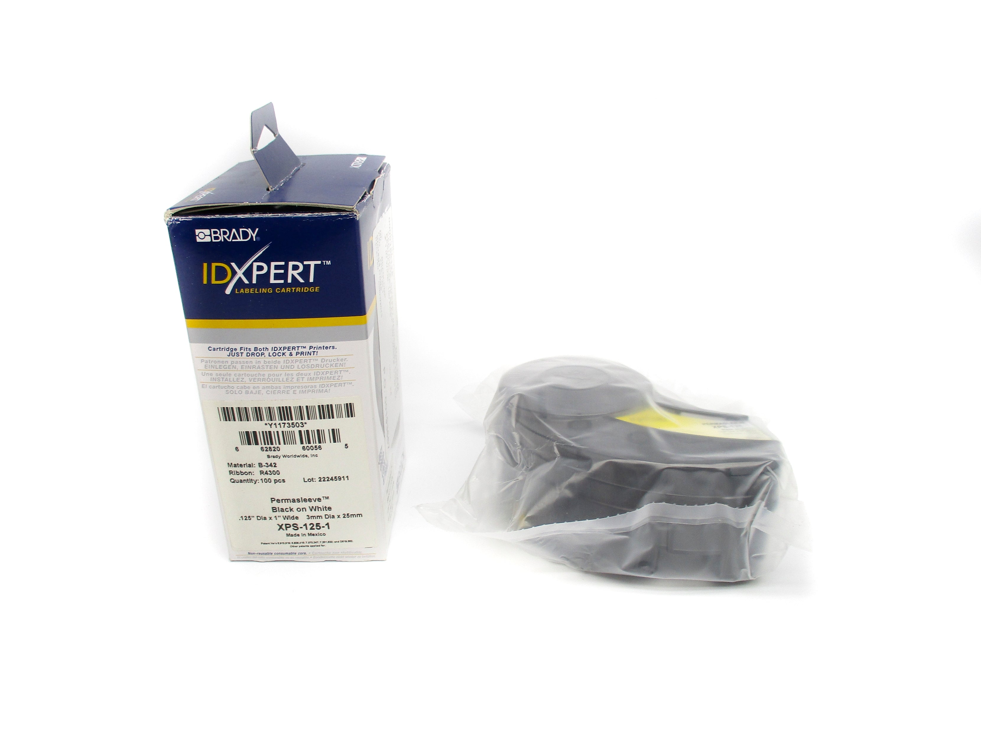 BRADY XPS-125-1 (PKG OF 100) NSMP