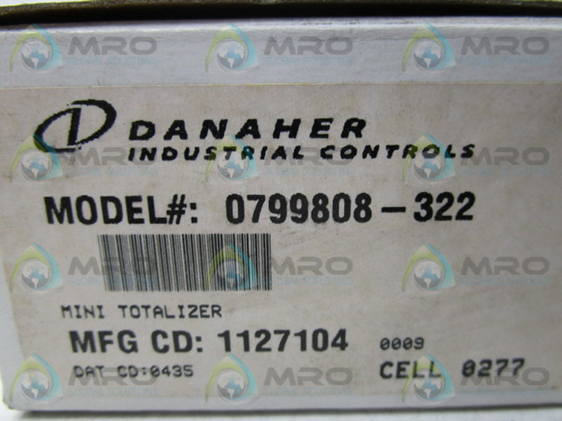 DANAHER 0799808-322  NSMP