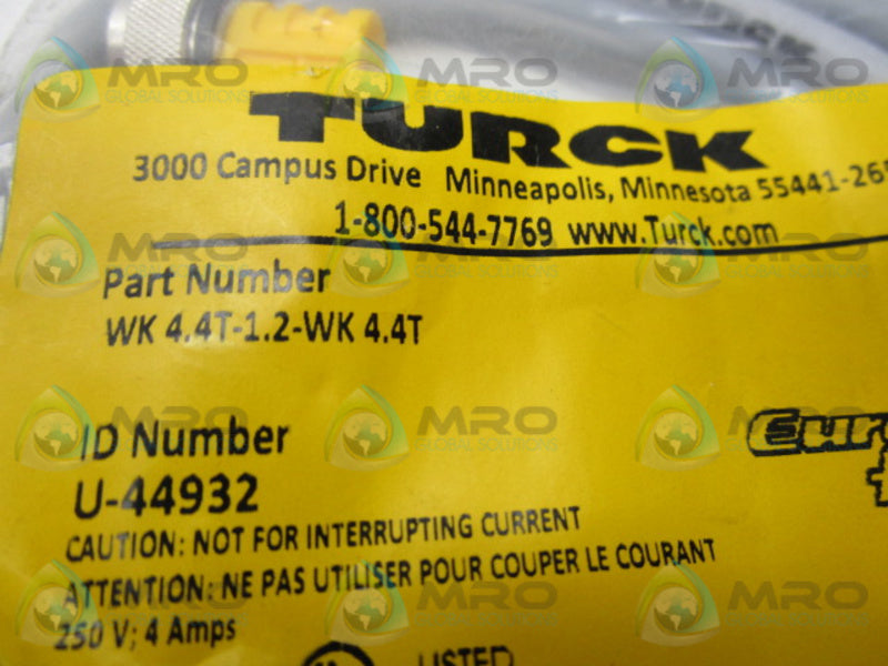 TURCK WK44T-1.2-WK4.4T   NSMP
