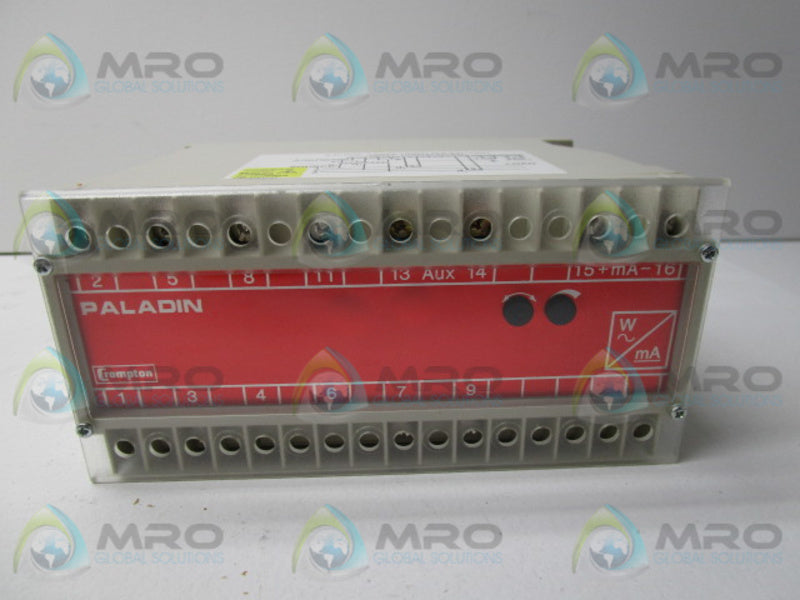 POWER MET & CONTROL 256-TWMU-QQHG-C6-DG  NSMP