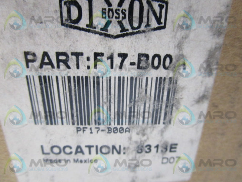 DIXON F17-B00A   NSMP