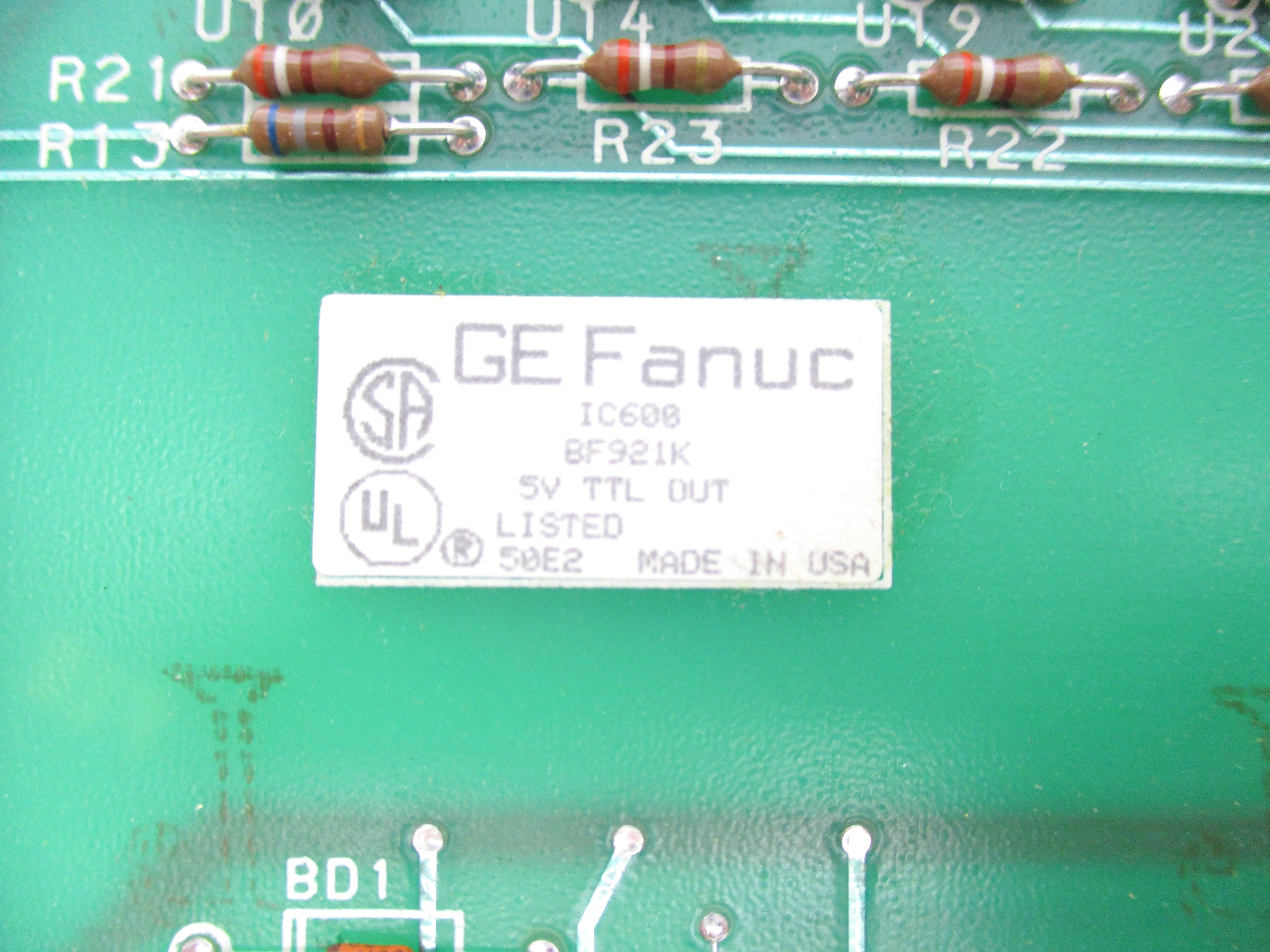 GE FANUC IC600BF921K NSNP