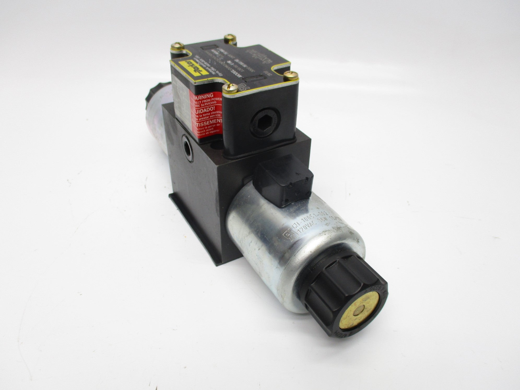 PARKER D3W2CNYCS7632XB844 120VAC 0.36A 1500/3000PSI NSNP