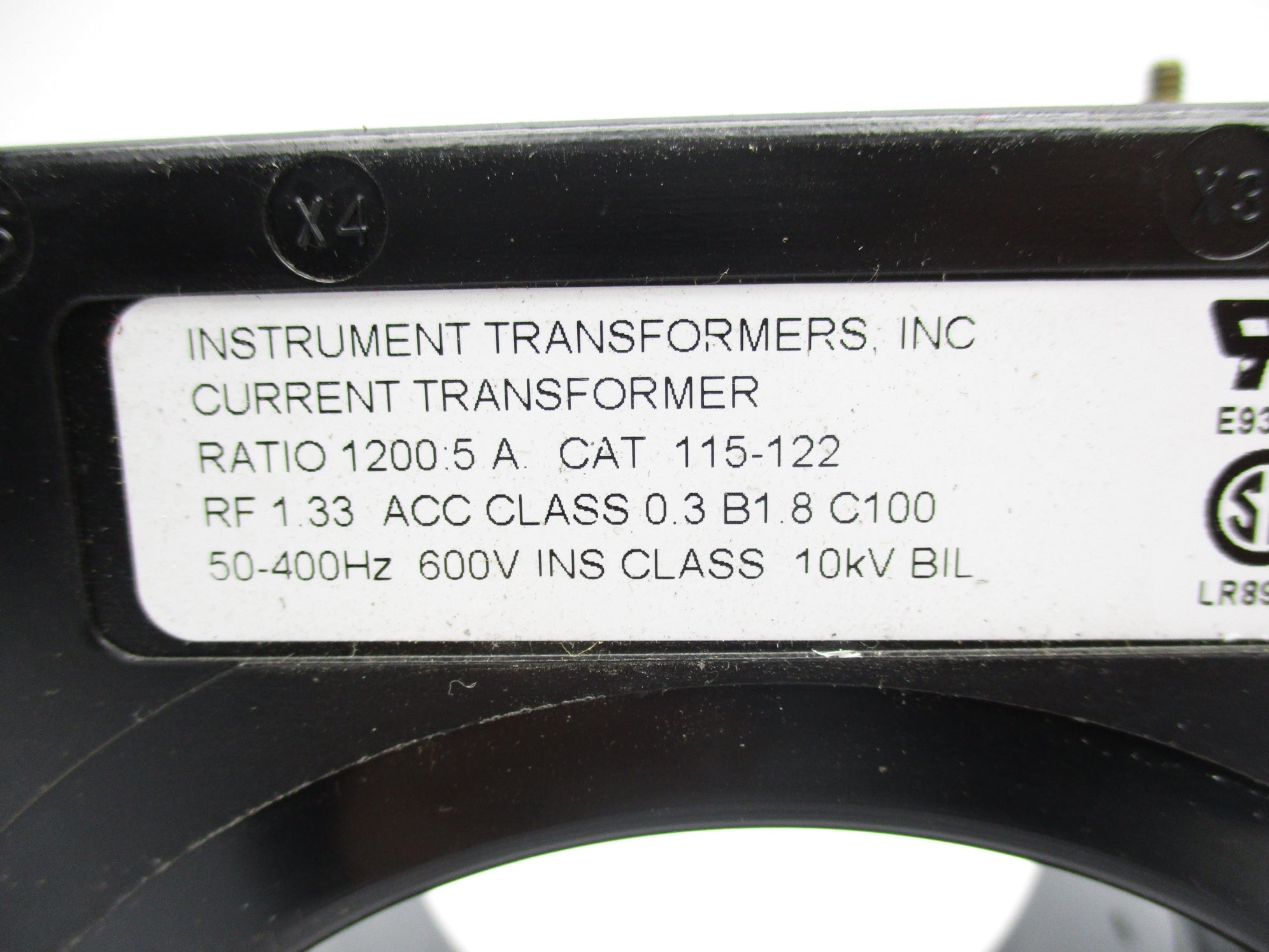 INSTRUMENT TRANSFORMER 115-122 NSNP