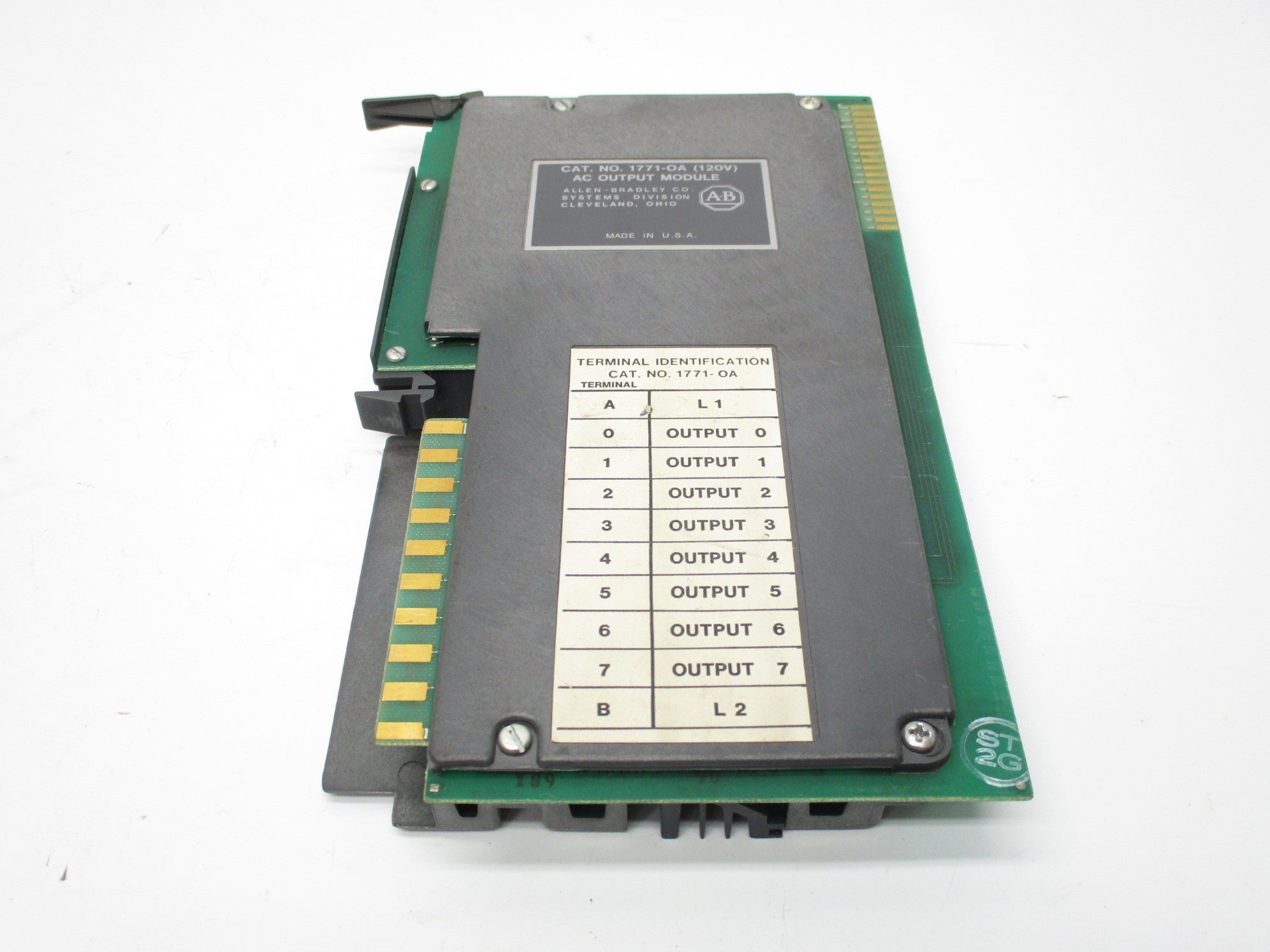 ALLEN BRADLEY 1771-0A 120V UNMP