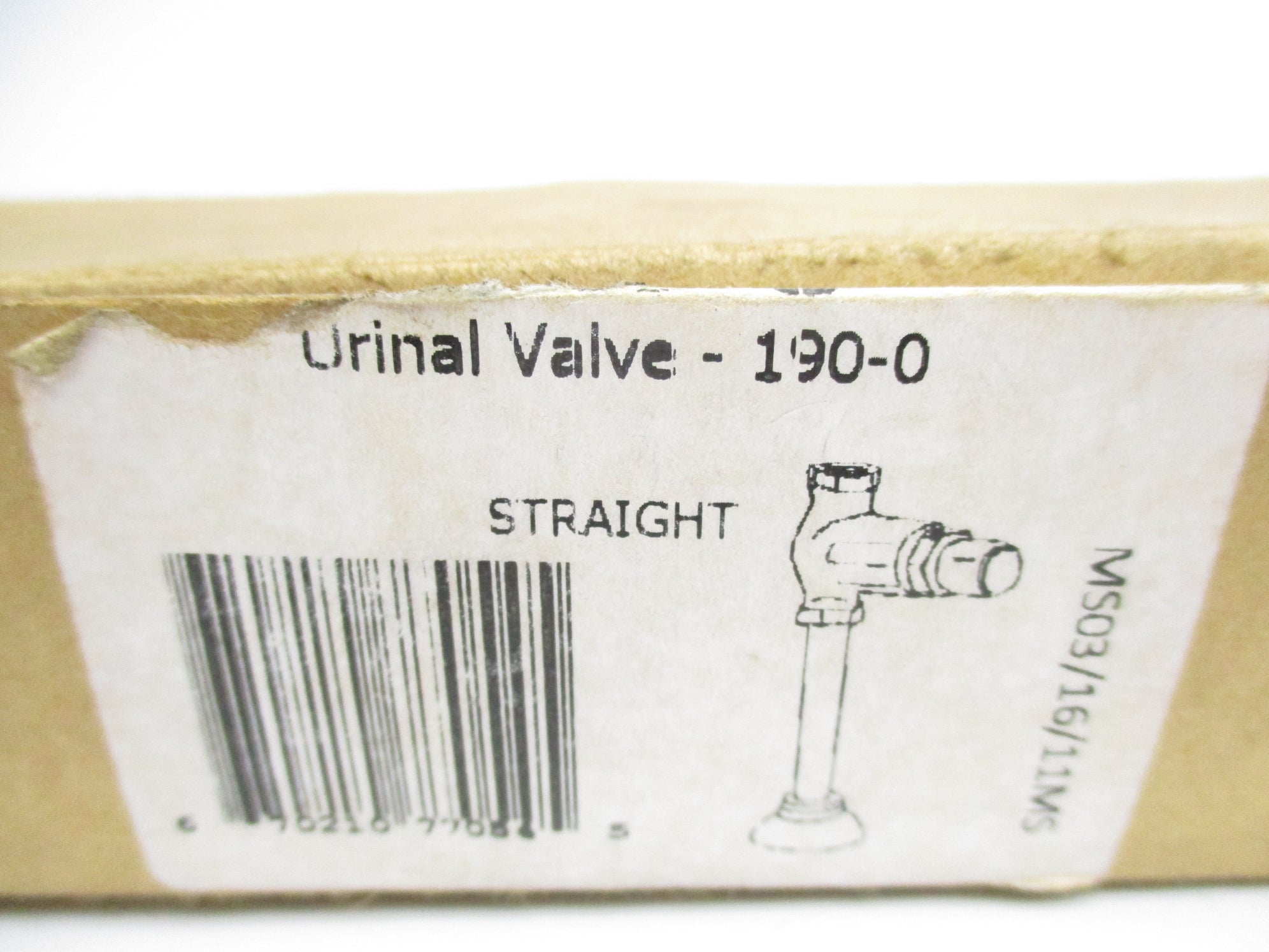 VALVE 190-0 (AS PICTURED) NSMP