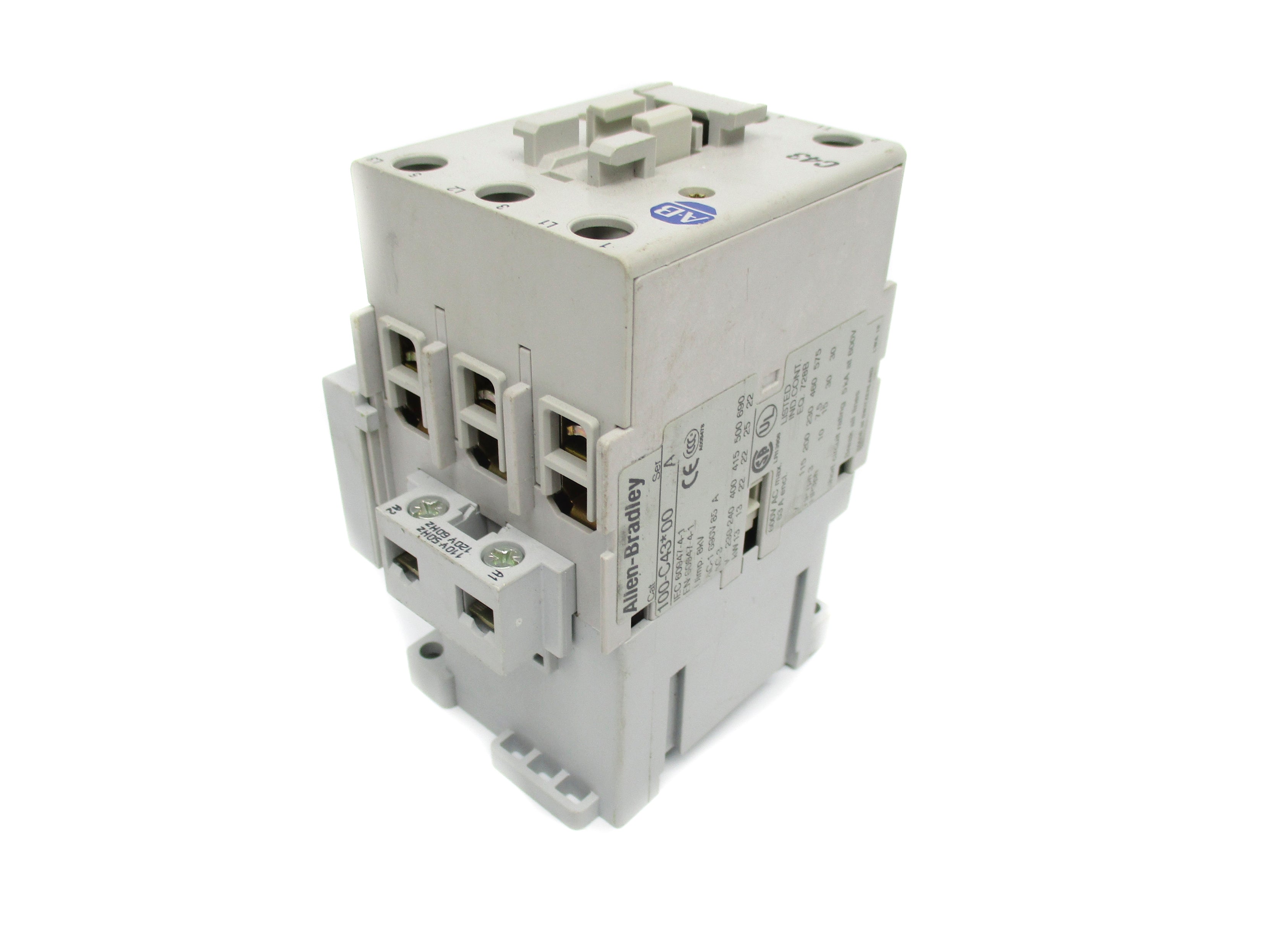 ALLEN BRADLEY 100-C43D00 SER. A 110/120V 85A NSNP