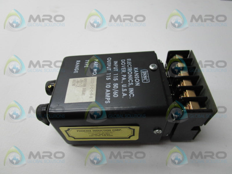 ISSC 1032-1-C-C-8-B SOLID STATE TIMER .06-.50SEC  NSMP