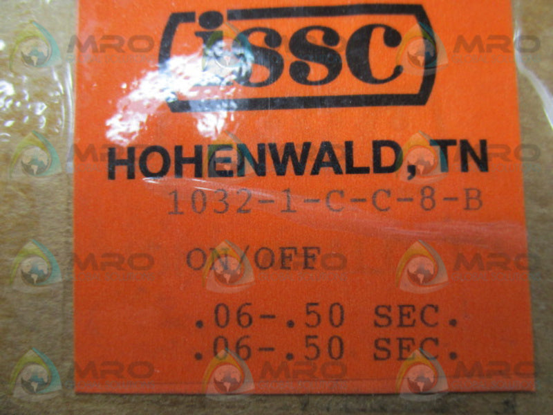 ISSC 1032-1-C-C-8-B SOLID STATE TIMER .06-.50SEC  NSMP