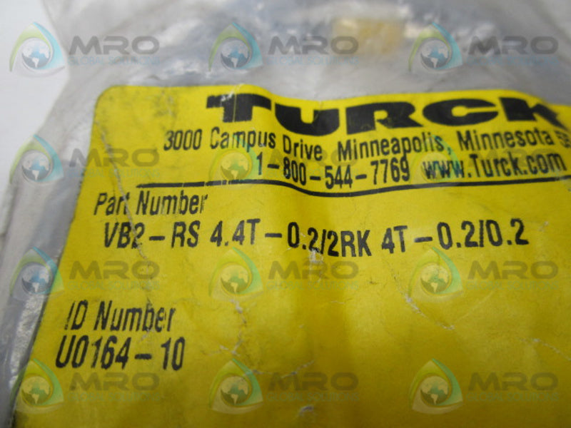 TURCK VB2-RS4.4T-0.2/2RK4T-0.2/0.2  NSMP