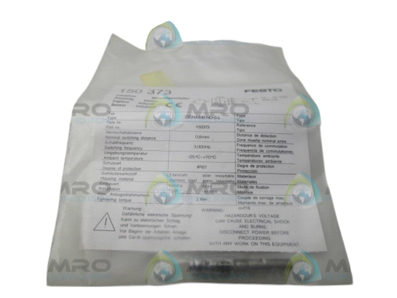 FESTO SIEN-M5B-NO-SL 150373   NSMP