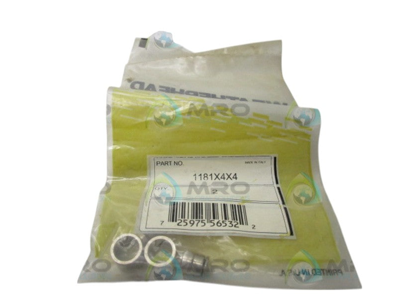 WEATHERHEAD 1181X4X4 (PKG OF 2)  NSMP