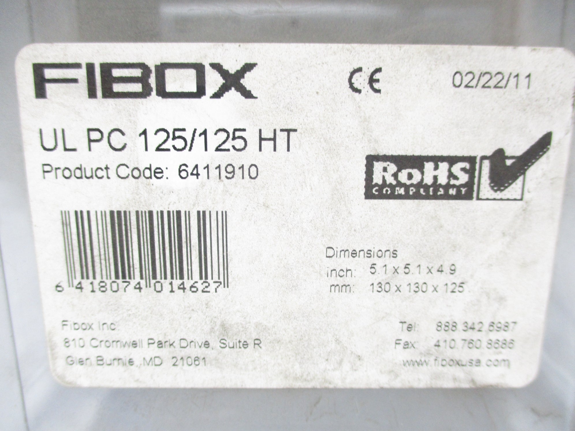 FIBOX ULPC125/125HT NSNP