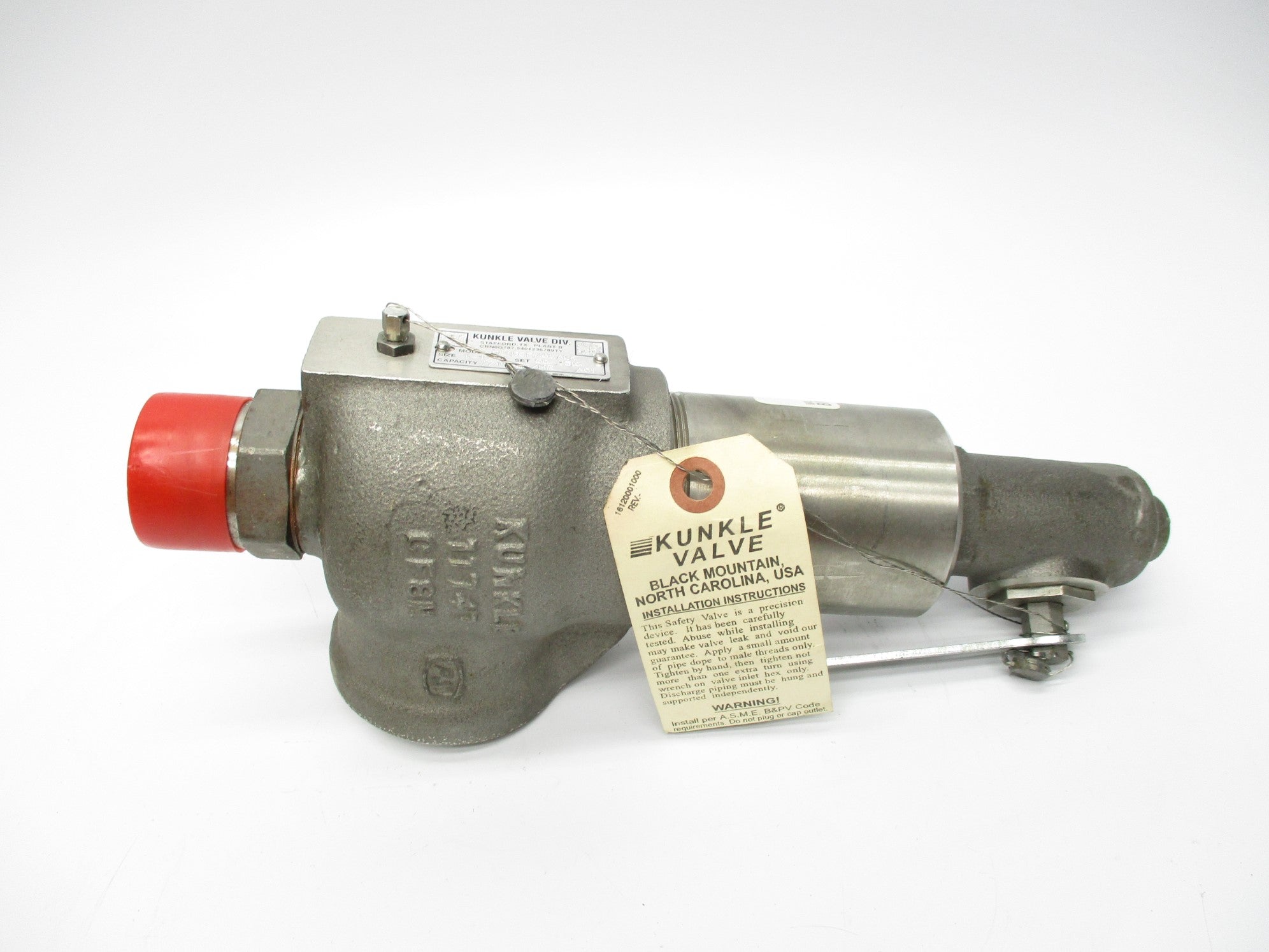 KUNKLE 911BGFM06ALE 50PSI 1-1/4" NSNP