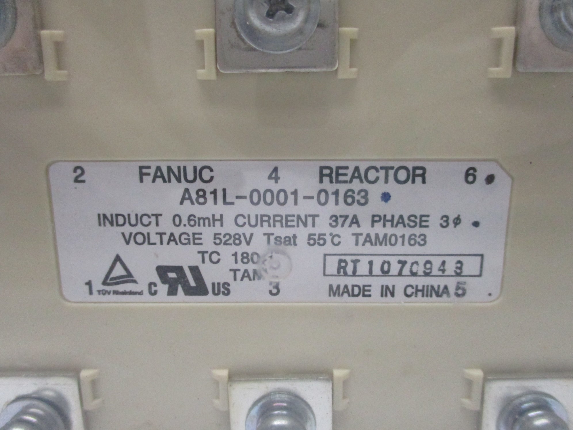 FANUC A81L-0001-0163 528V 37A UNMP