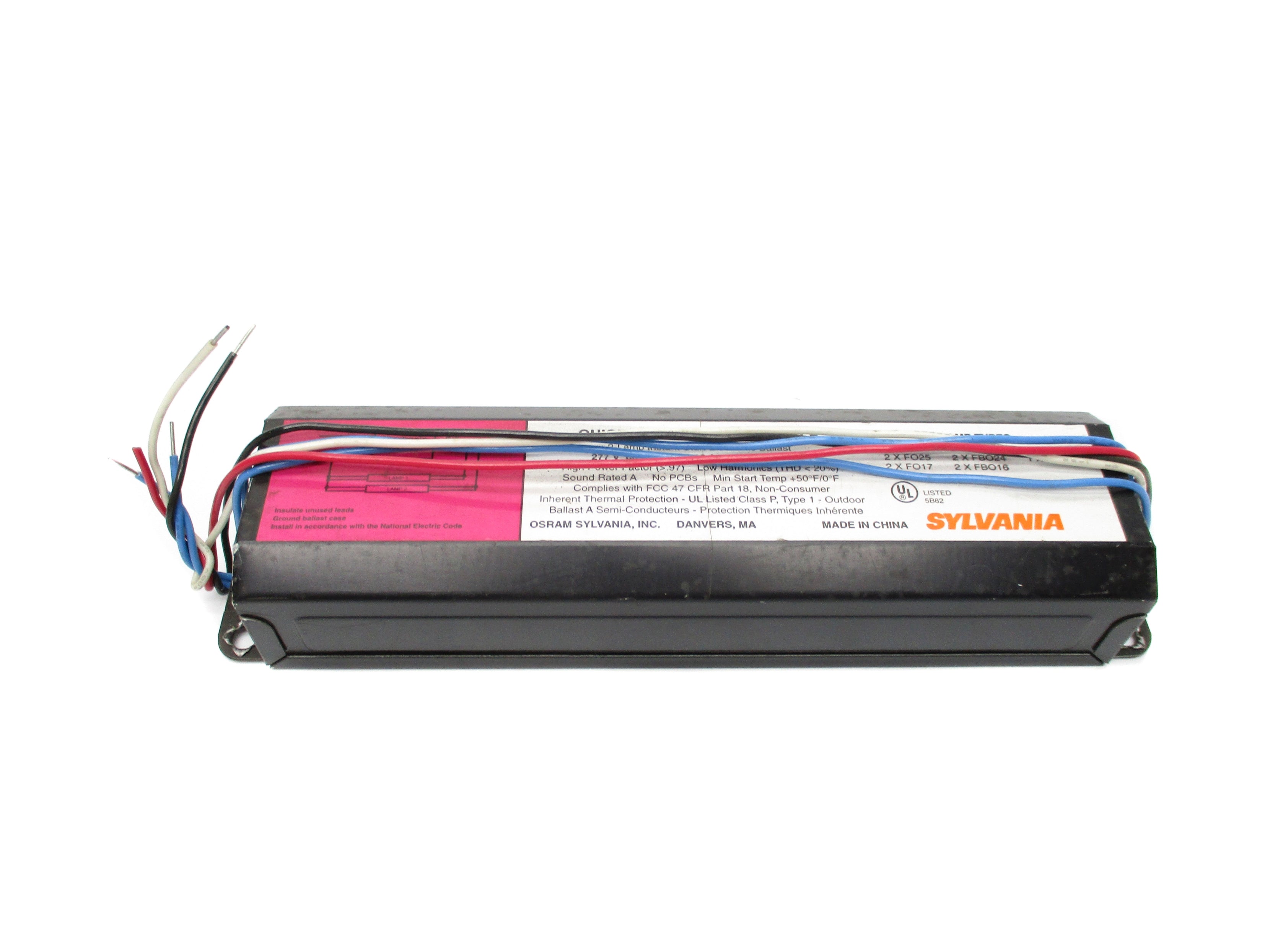 SYLVANIA QT2X32/277LP UNMP
