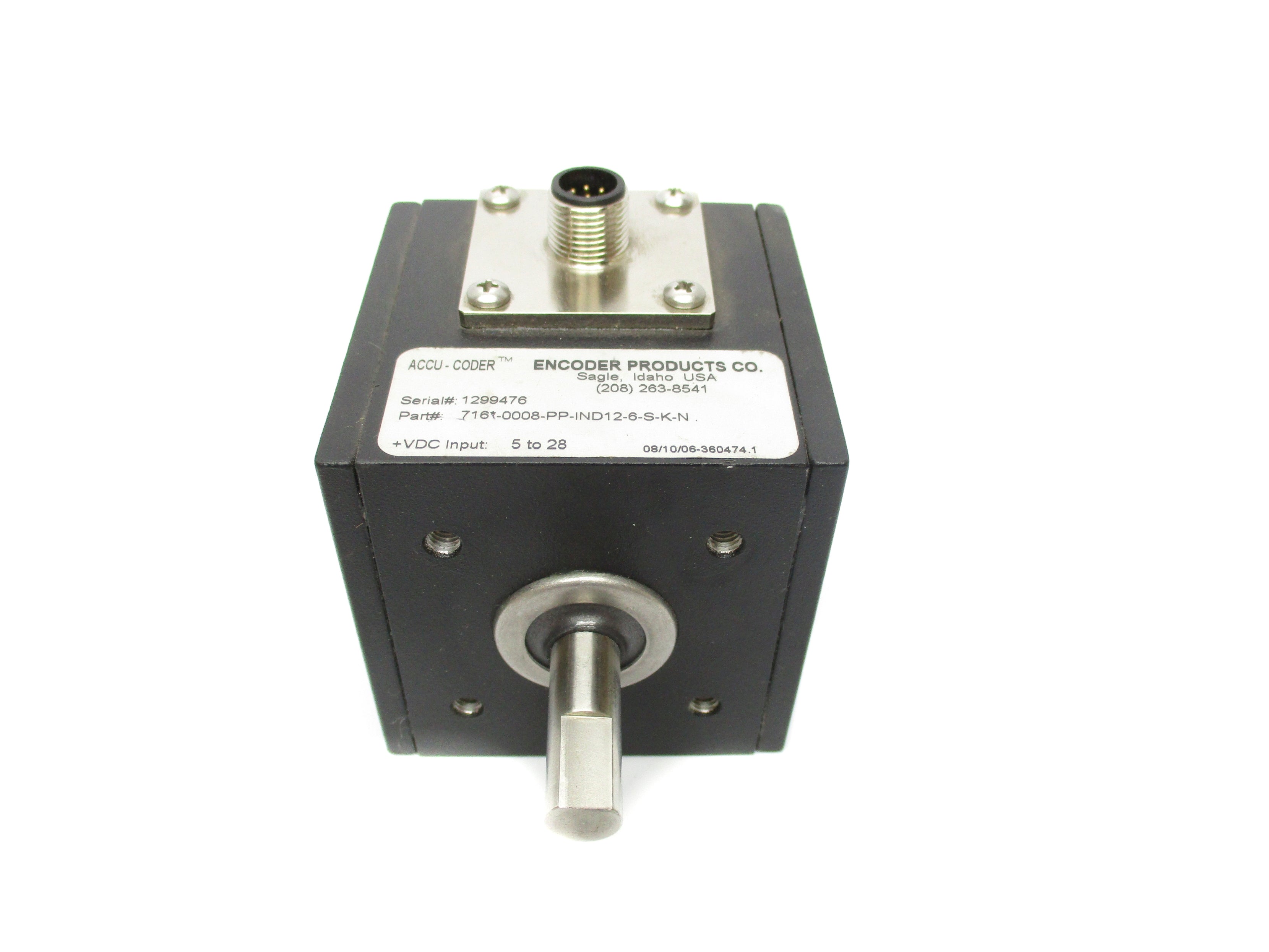 ENCODER PRODUCTS 716*-0008-PP-IND12-6-S-K-N NSNP