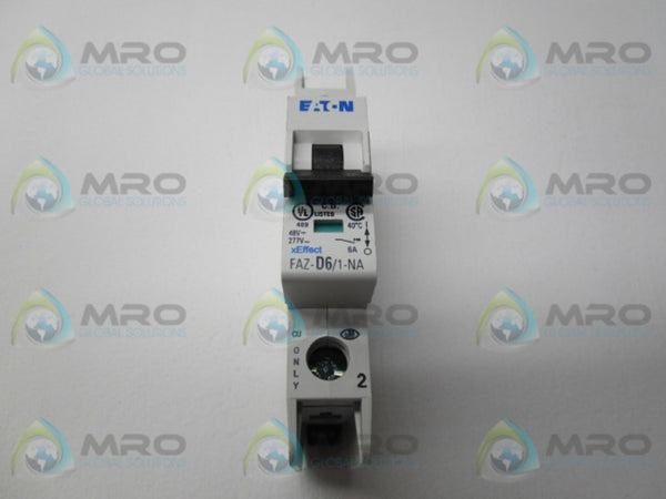 EATON FAZ-D6/1-NA-SP CIRCUIT BREAKER  NSMP