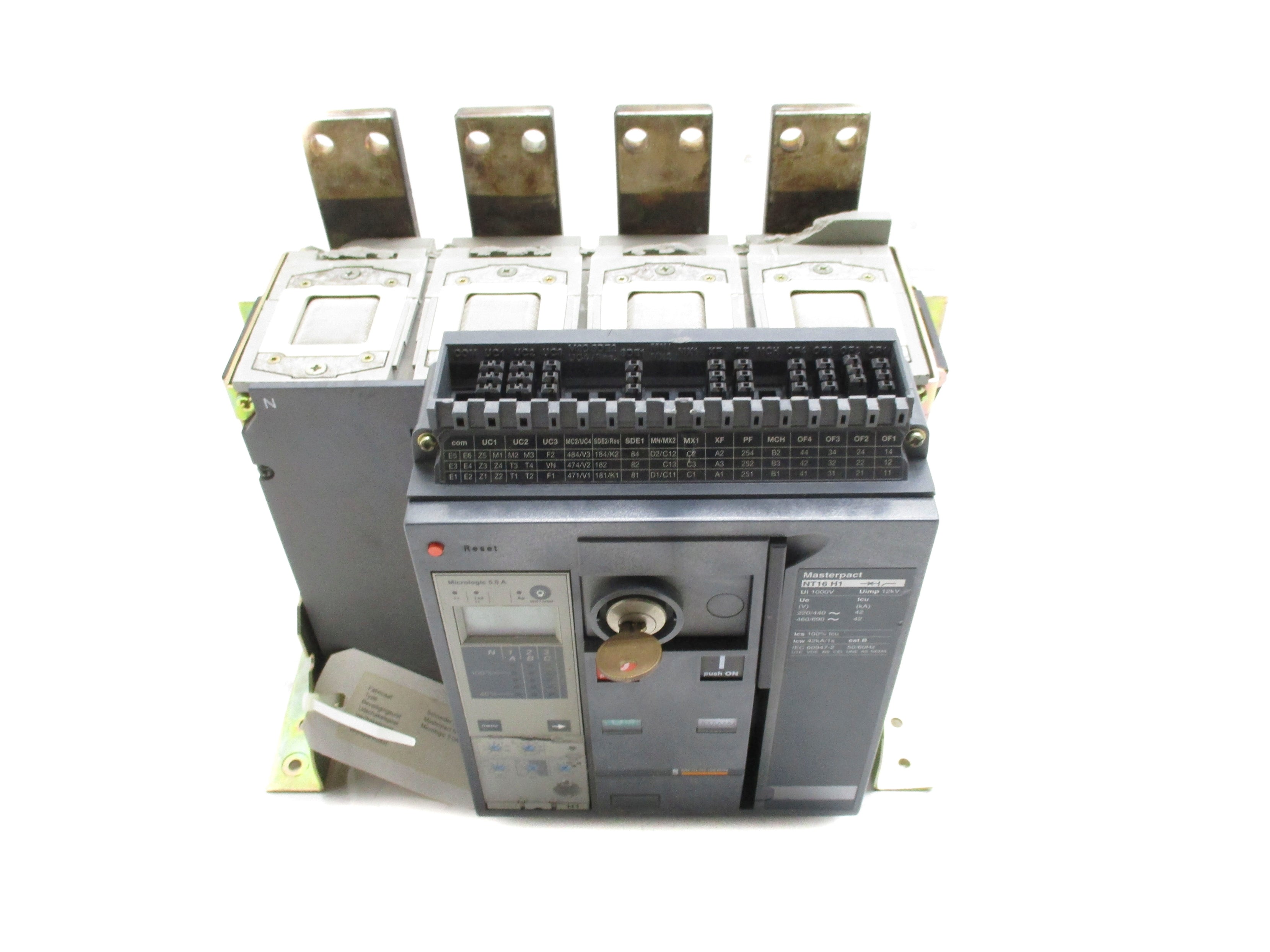 MERLIN GERIN NT16H1 1000V 1600A (AS PICTURED) UNMP