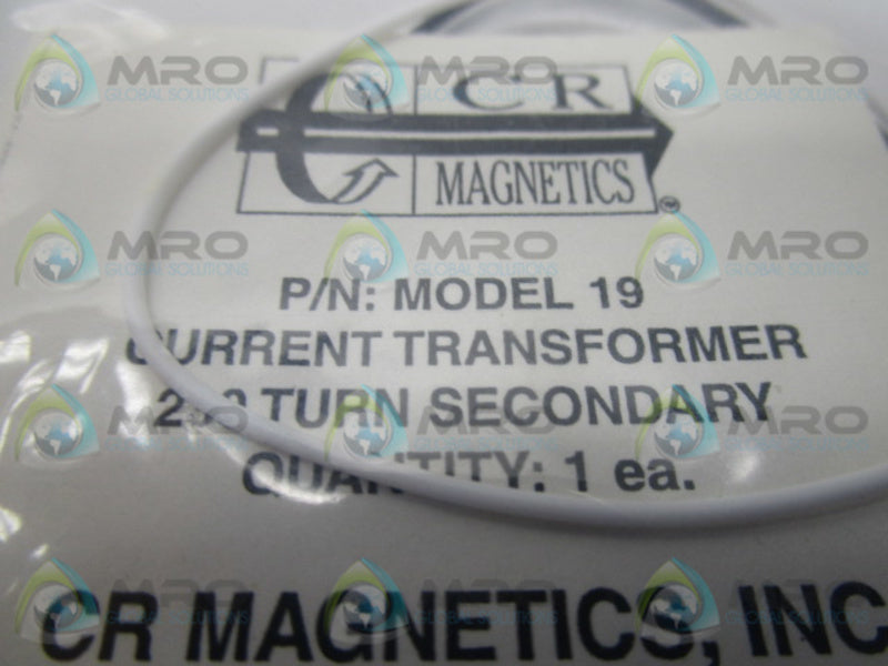 CR MAGNETICS MODEL 19 CURRENT TRANSFORMER  NSMP