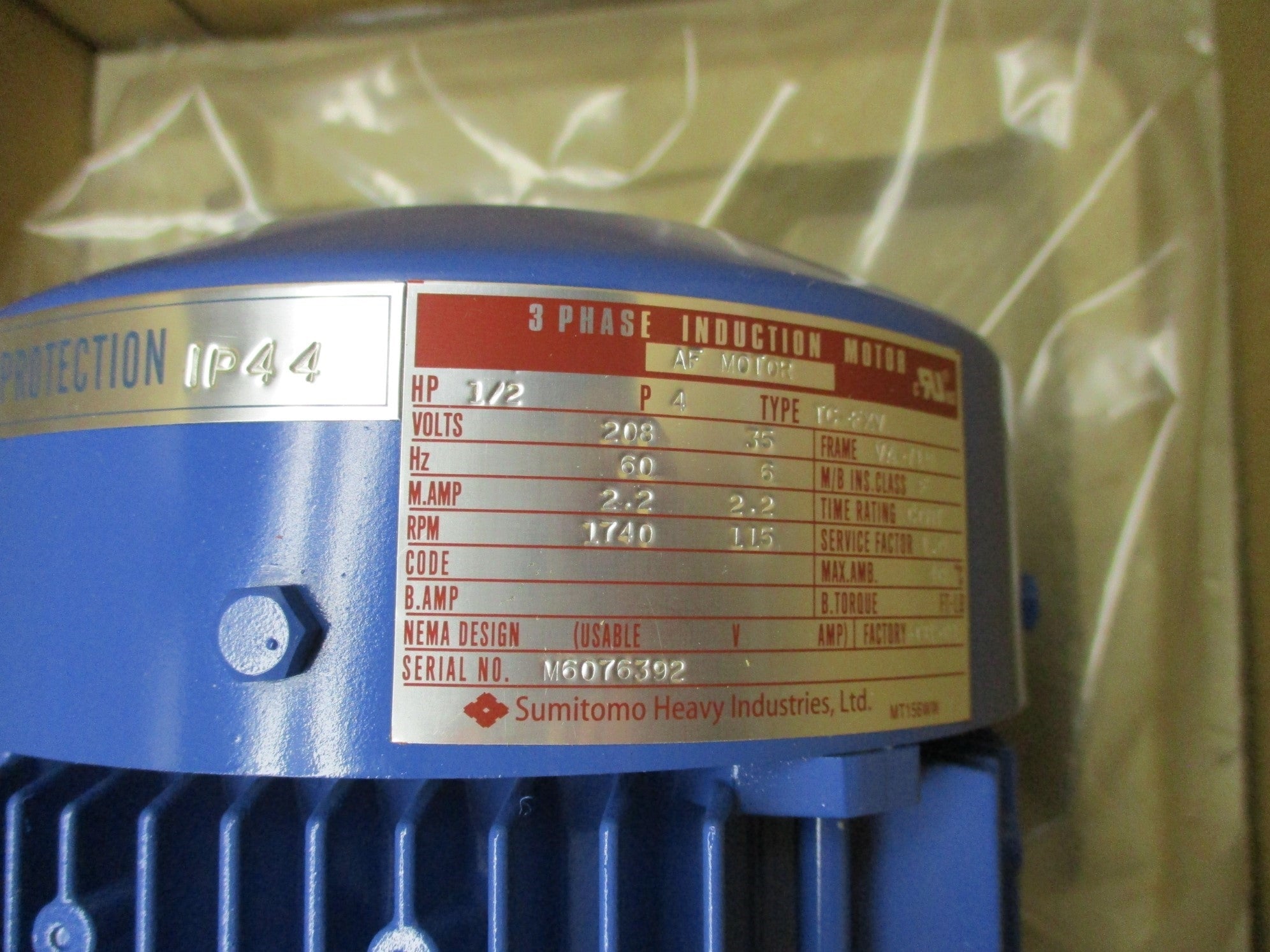 SUMITOMO CHHM05-6070SK-AV-10 NSMP