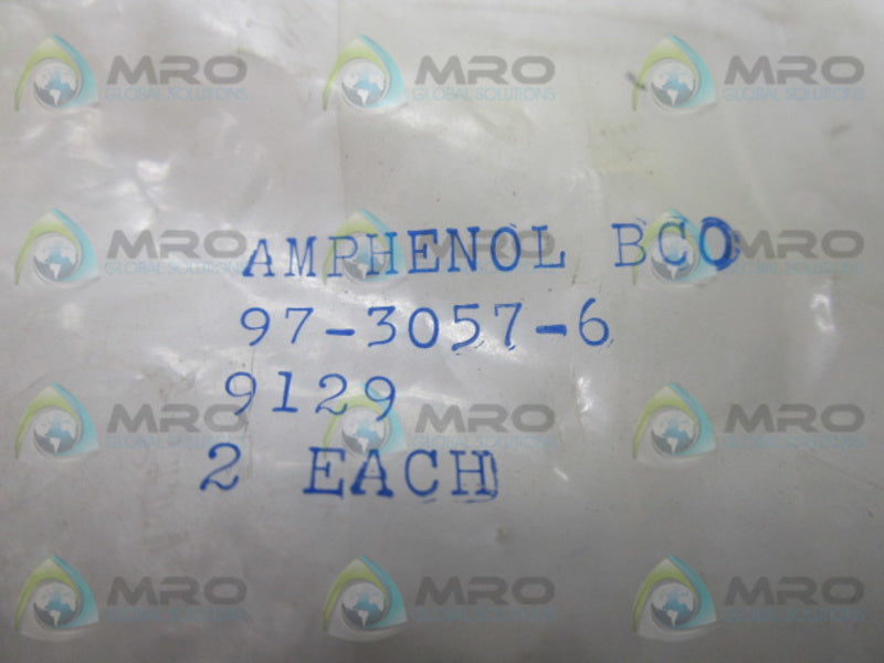 AMPHENOL 97-3057-6 CABLE CLAMP (PKG OF 2)  NSMP