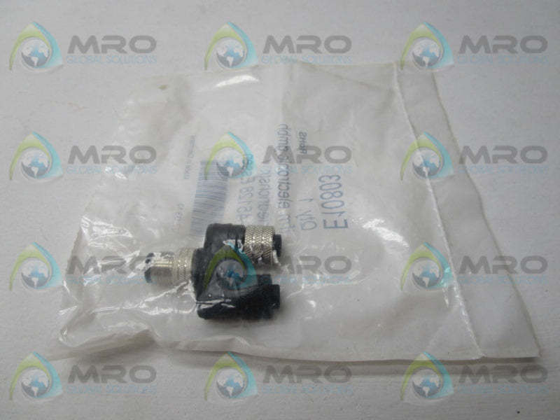 IFM EFECTOR E10803 Y SPLITTER PLUG AND SCOKET  NSMP