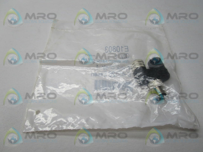 IFM EFECTOR E10803 Y SPLITTER PLUG AND SCOKET  NSMP