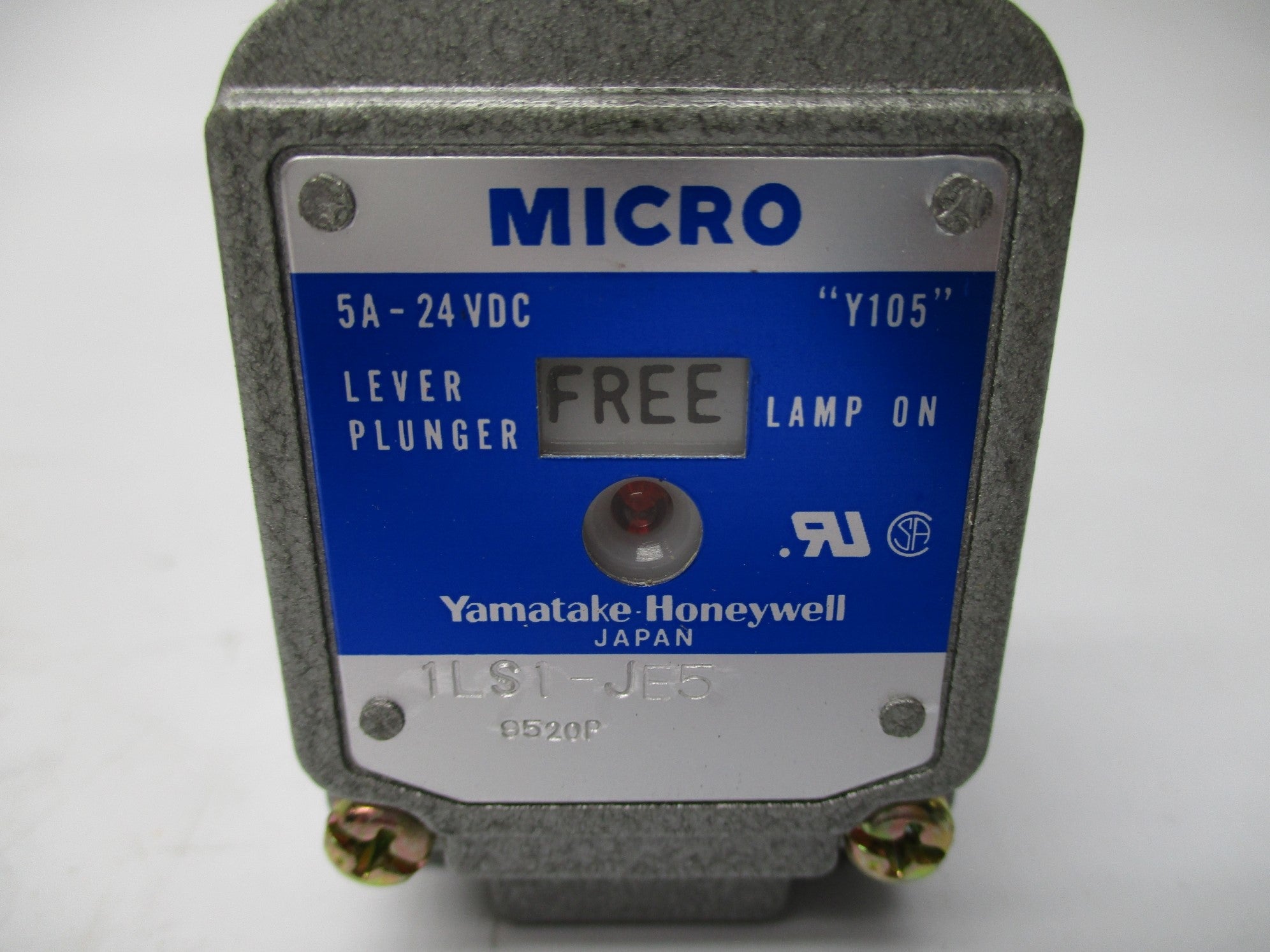 HONEYWELL 1LS1-JE5 24VDC 5A NSMP