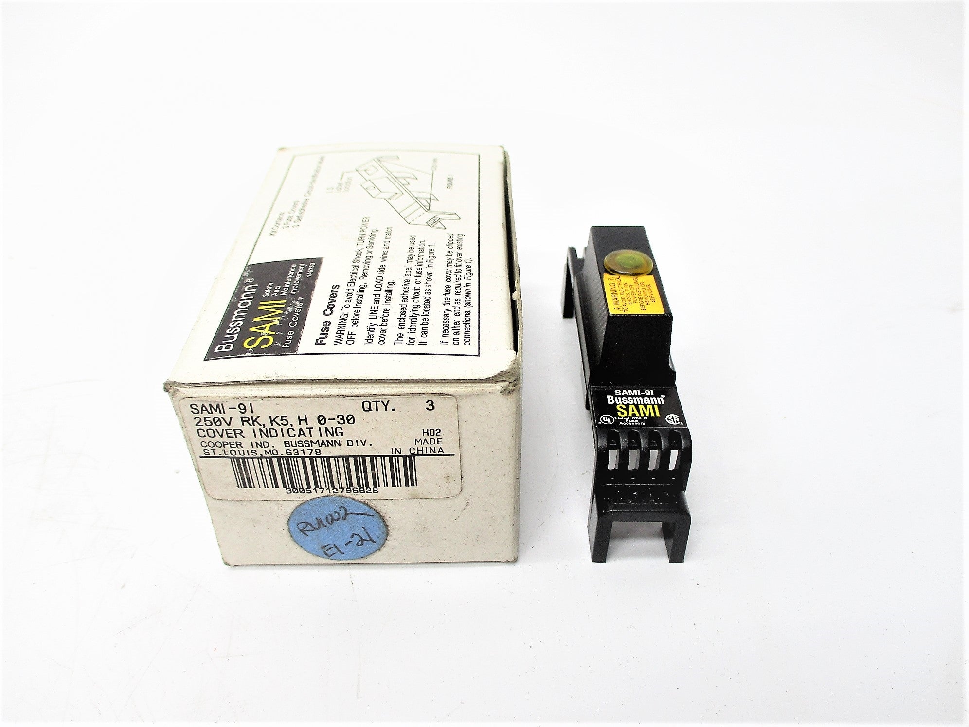 BUSSMAN SAMI-9I 250V (PKG OF 3) NSMP